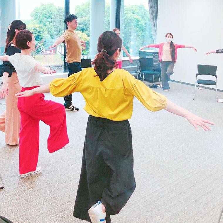 動くの実技